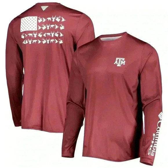 Columbia Other - Columbia Texas A&M Aggies Long Sleeve Tee